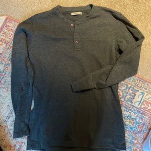 Mango Knit long sleeve Henley